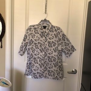 Liz Claiborne XL  97% cotton, 3% spandex